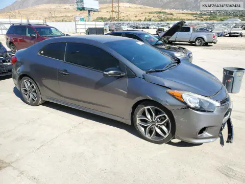 2015 Kia Forte Koup Sx VIN KNAFZ6A34F5362434 фото 4