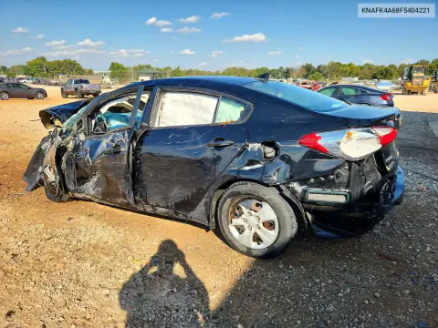KNAFK4A68F5404221 — 2015 Kia Forte, фото 2 с аукциона Copart, Опрокидывание