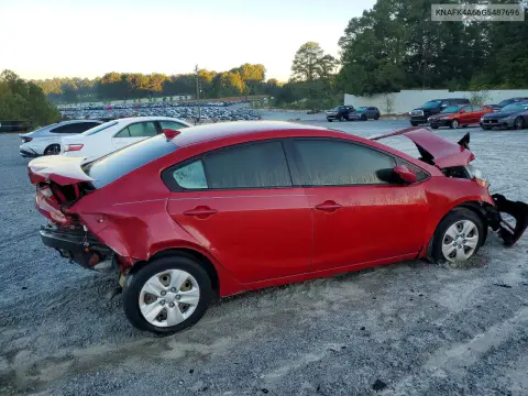2016 Kia Forte Lx VIN KNAFK4A66G5487696 фото 3