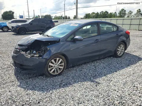 KNAFX4A64G5571663 — 2016 Kia Forte, Передняя часть, фото до ремонта