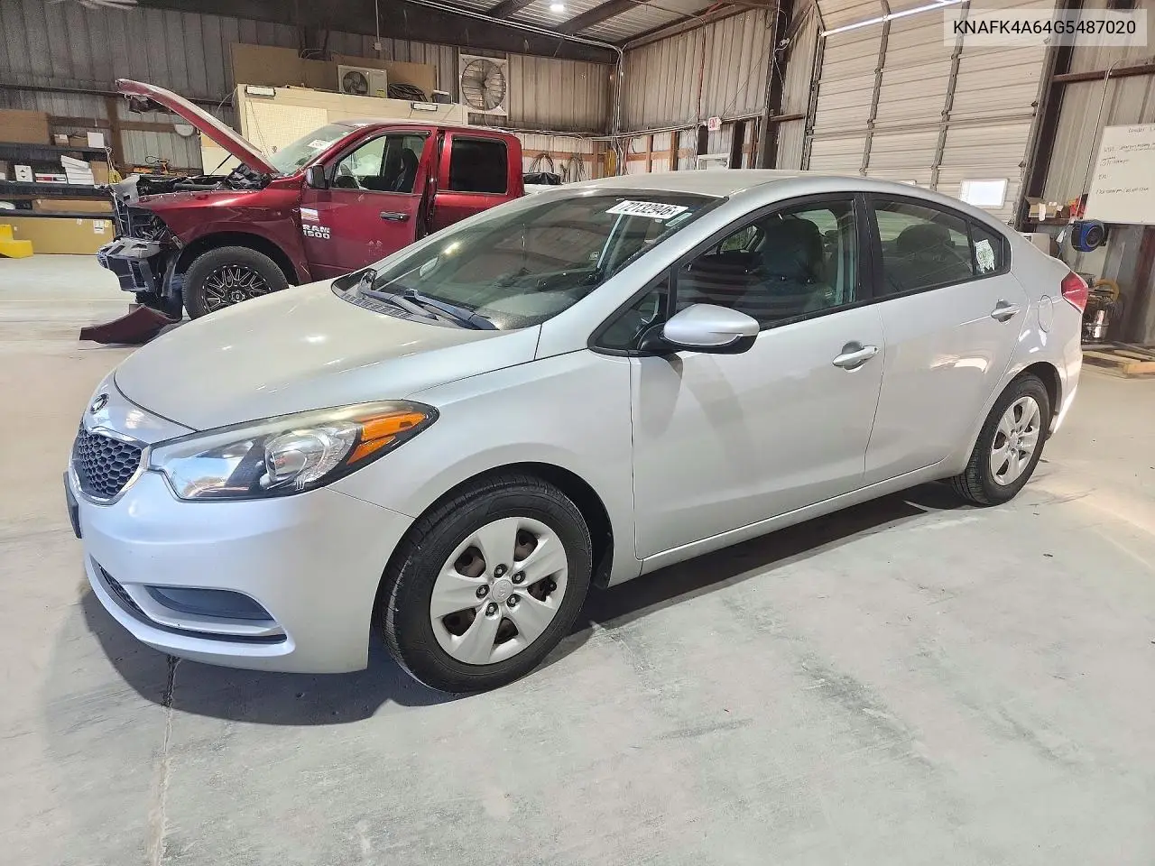 2016 Kia Forte Lx VIN KNAFK4A64G5487020 фото 1