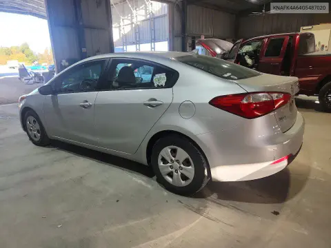 2016 Kia Forte Lx VIN KNAFK4A64G5487020 фото 2