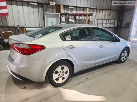2016 Kia Forte Lx VIN KNAFK4A64G5487020 фото 3