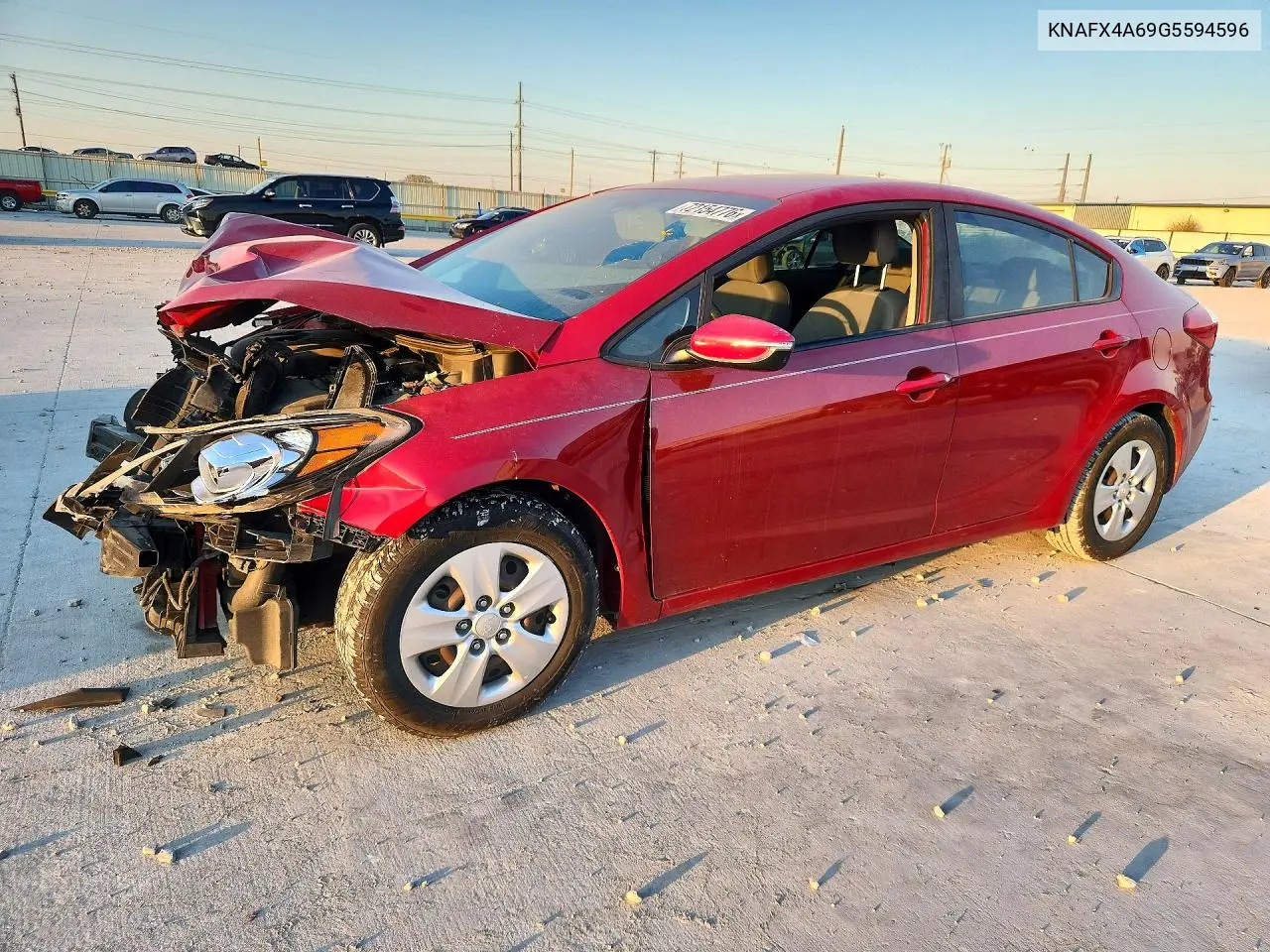 2016 Kia Forte Lx VIN KNAFX4A69G5594596 фото 1