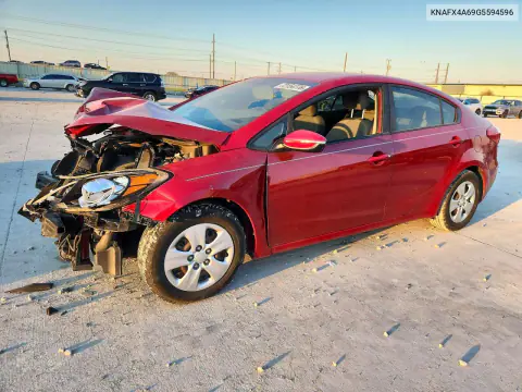 KNAFX4A69G5594596 — 2016 Kia Forte, Передняя часть, фото до ремонта