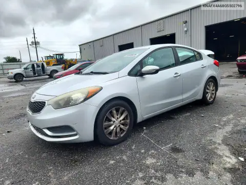 KNAFX4A68G5502796 — 2016 Kia Forte, Задняя часть, фото до ремонта