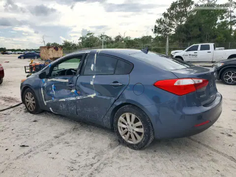 2016 Kia Forte Lx VIN KNAFX4A62G5443003 фото 2