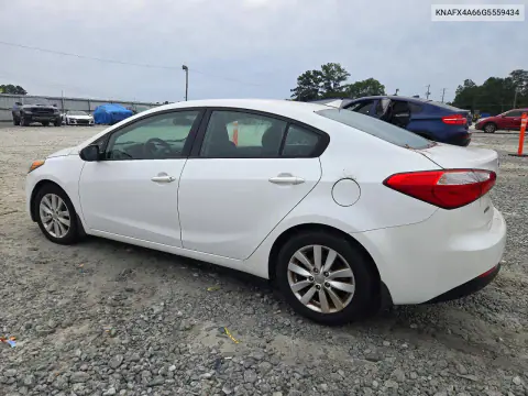 2016 Kia Forte Lx VIN KNAFX4A66G5559434 фото 2