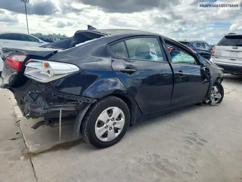 2016 Kia Forte Lx VIN KNAFK4A61G5576849 фото 3