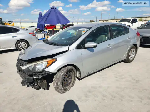 KNAFK4A68G5531438 Kia Forte 2016 — повреждение Передняя часть, фото до ремонта