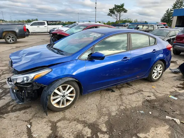 3KPFL4A73HE158159 — 2017 Kia Forte, Передняя часть (Front End), фото до ремонта