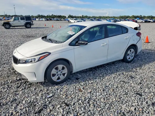 3KPFK4A78HE107114 — 2017 Kia Forte, Задняя часть (Rear End), фото до ремонта