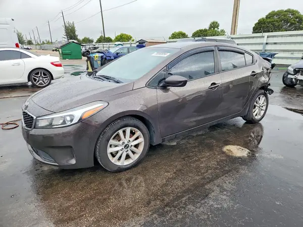 3KPFL4A7XHE007979 — 2017 Kia Forte, Задняя часть (Rear End), фото до ремонта