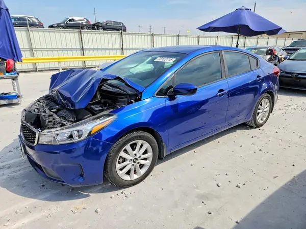 3KPFL4A7XHE016617 — 2017 Kia Forte, Передняя часть (Front End), фото до ремонта