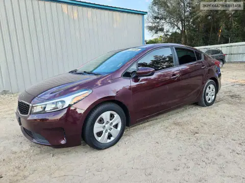 3KPFK4A79HE011458 Kia Forte 2017 — повреждение Боковая часть, фото до ремонта