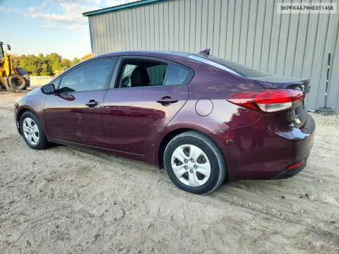 3KPFK4A79HE011458 — 2017 Kia Forte, фото 2 с аукциона Copart, Боковая часть