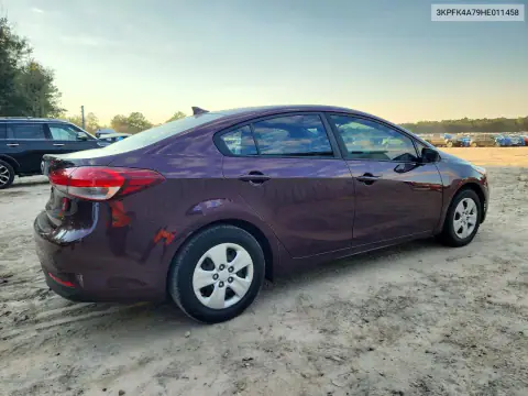 3KPFK4A79HE011458 — 2017 Kia Forte, фото 3 с аукциона Copart, Боковая часть