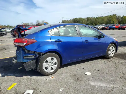 2017 Kia Forte Lx VIN 3KPFK4A78HE045018 фото 3