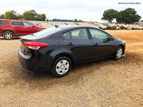 2017 Kia Forte Lx VIN 3KPFK4A7XHE018869 фото 3