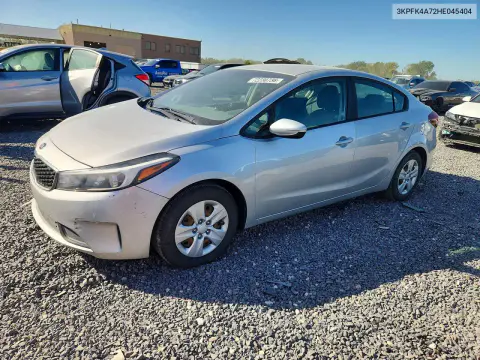 3KPFK4A72HE045404 — 2017 Kia Forte, Передняя часть, фото до ремонта