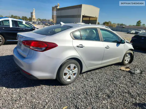 2017 Kia Forte Lx VIN 3KPFK4A72HE045404 фото 3
