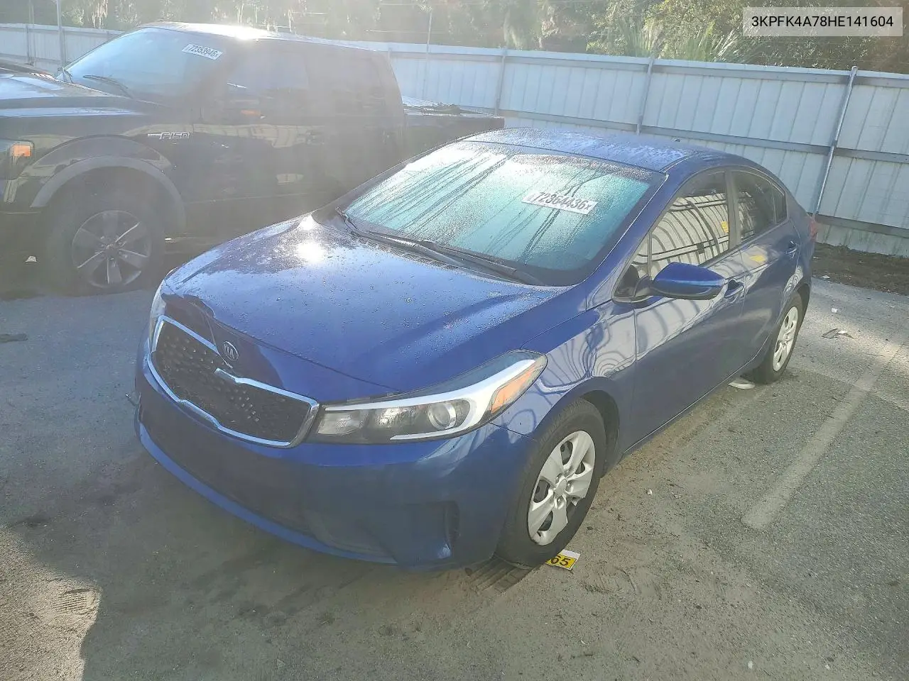 2017 Kia Forte Lx VIN 3KPFK4A78HE141604 фото 1