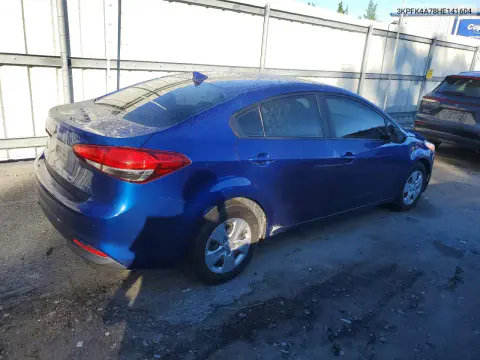 2017 Kia Forte Lx VIN 3KPFK4A78HE141604 фото 3