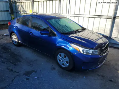 2017 Kia Forte Lx VIN 3KPFK4A78HE141604 фото 4