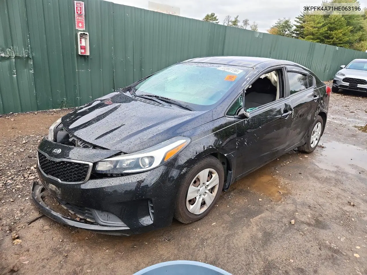 2017 Kia Forte Lx VIN 3KPFK4A71HE063196 фото 1