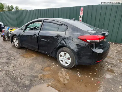 2017 Kia Forte Lx VIN 3KPFK4A71HE063196 фото 2