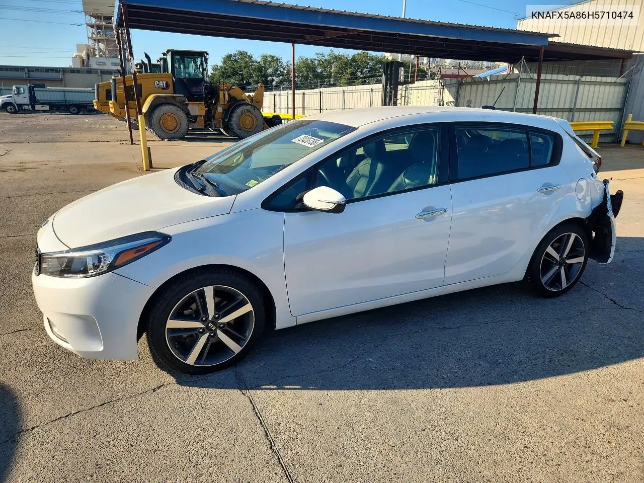 KNAFX5A86H5710474 Kia Forte 2017 — повреждение Задняя часть, фото до ремонта
