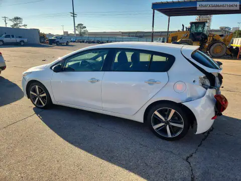 KNAFX5A86H5710474 — 2017 Kia Forte, фото 2 с аукциона Copart, Задняя часть
