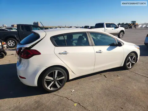 KNAFX5A86H5710474 — 2017 Kia Forte, фото 3 с аукциона Copart, Задняя часть