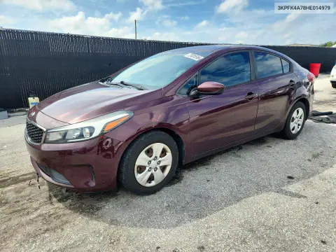 3KPFK4A78HE014979 — 2017 Kia Forte, Сторона, фото до ремонта