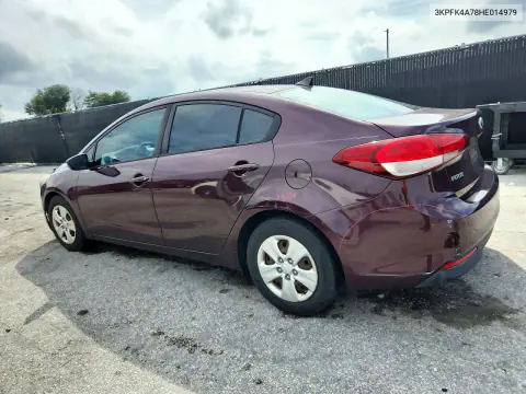 2017 Kia Forte Lx VIN 3KPFK4A78HE014979 фото 2