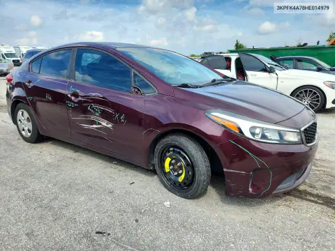 2017 Kia Forte Lx VIN 3KPFK4A78HE014979 фото 4