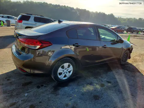 2017 Kia Forte Lx VIN 3KPFK4A79HE017728 фото 3