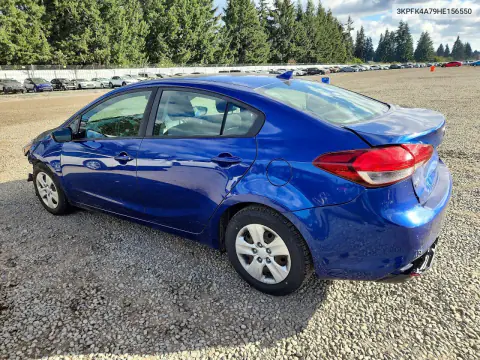 2017 Kia Forte Lx VIN 3KPFK4A79HE156550 фото 2