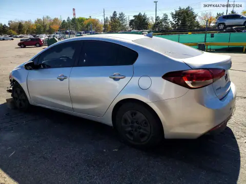 2017 Kia Forte Lx VIN 3KPFK4A74HE072524 фото 2