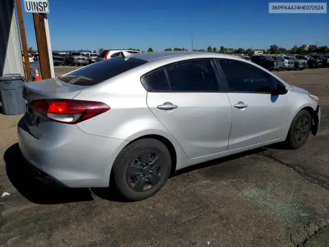 2017 Kia Forte Lx VIN 3KPFK4A74HE072524 фото 3