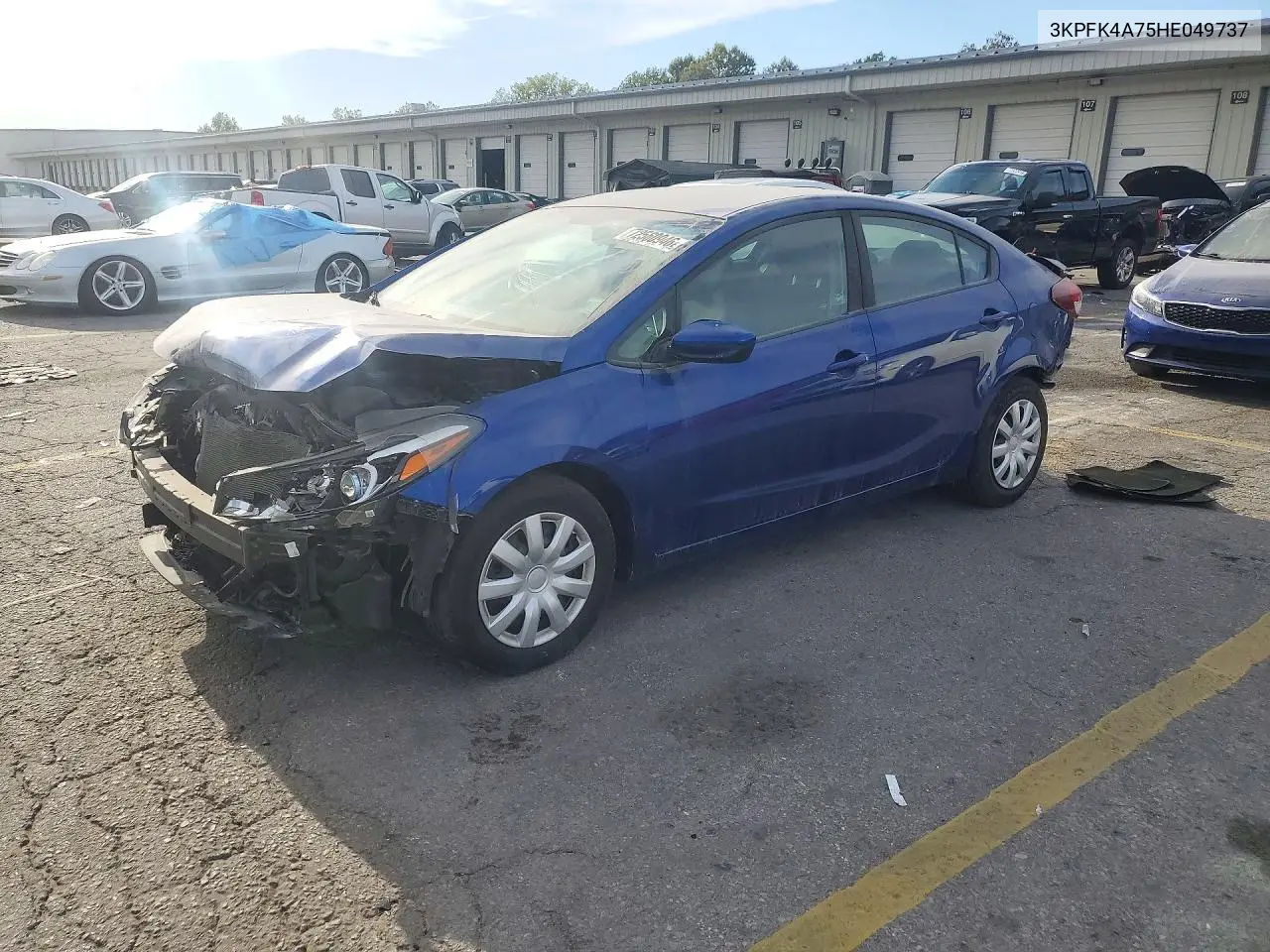 2017 Kia Forte Lx VIN 3KPFK4A75HE049737 фото 1