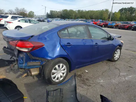 2017 Kia Forte Lx VIN 3KPFK4A75HE049737 фото 3