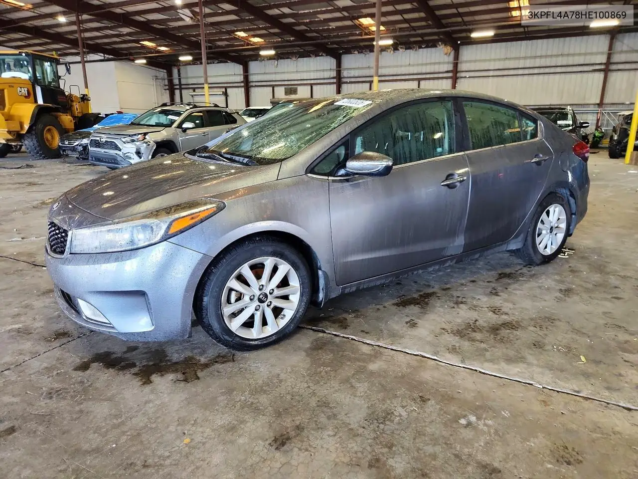 2017 Kia Forte S VIN 3KPFL4A78HE100869 фото 1