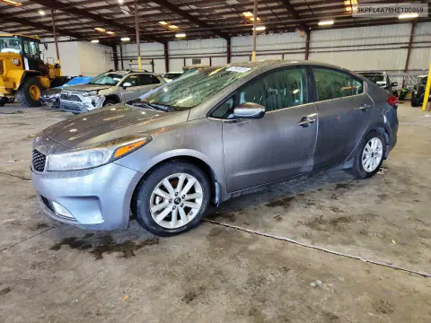 3KPFL4A78HE100869 — 2017 Kia Forte, Подтопление, фото до ремонта