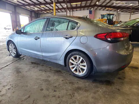 2017 Kia Forte S VIN 3KPFL4A78HE100869 фото 2