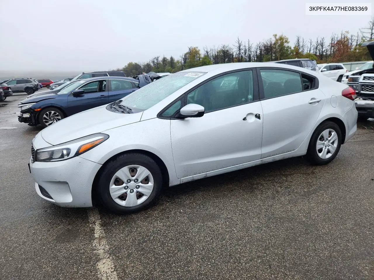 3KPFK4A77HE083369 Kia Forte 2017 — повреждение Вандализм, фото до ремонта