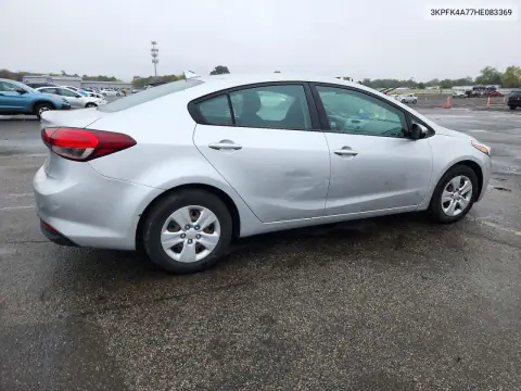 3KPFK4A77HE083369 — 2017 Kia Forte, фото 3 с аукциона Copart 21.10.2026, Вандализм