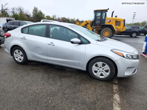 3KPFK4A77HE083369 — 2017 Kia Forte, фото 4 с аукциона Copart 21.10.2026, Вандализм