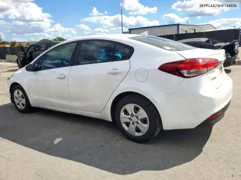 3KPFL4A74HE144836 — 2017 Kia Forte, фото 2 с аукциона Copart 20.10.2026, Мелкие вмятины и царапины