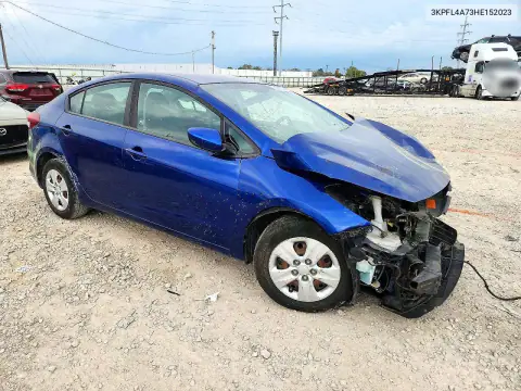 3KPFL4A73HE152023 — 2017 Kia Forte, фото 4 с аукциона Copart, Передняя часть